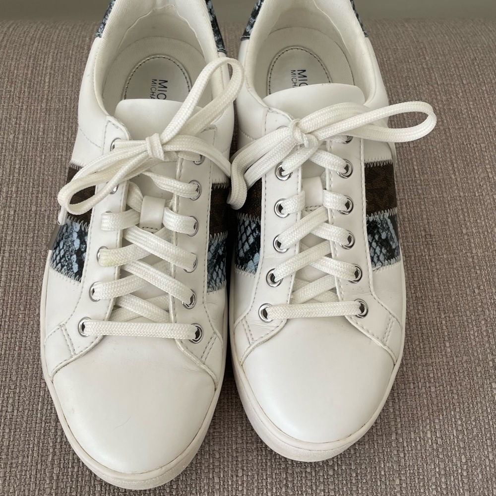 Michael Kors Striped Python Sneakers - image 6